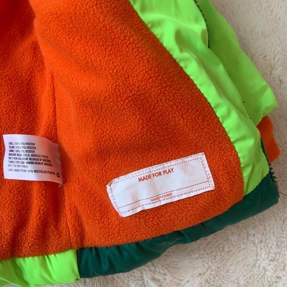 12M Dinosaur winter coat by Cat & Jack - Picture 4 of 6